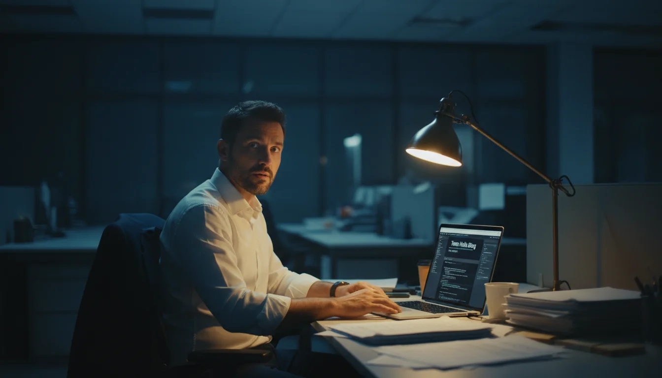 A late-night epiphany reframes the entire approach.