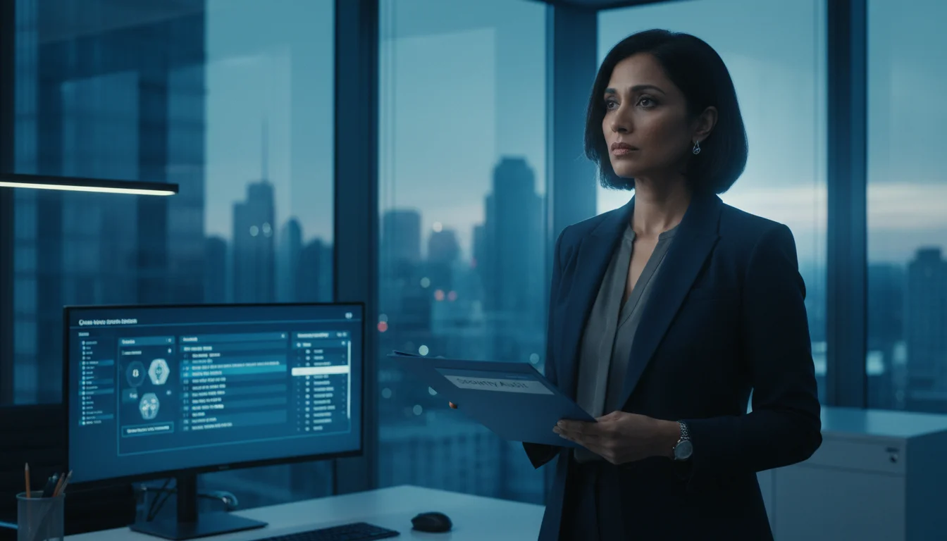 The weight of responsibility before the storm breaks.