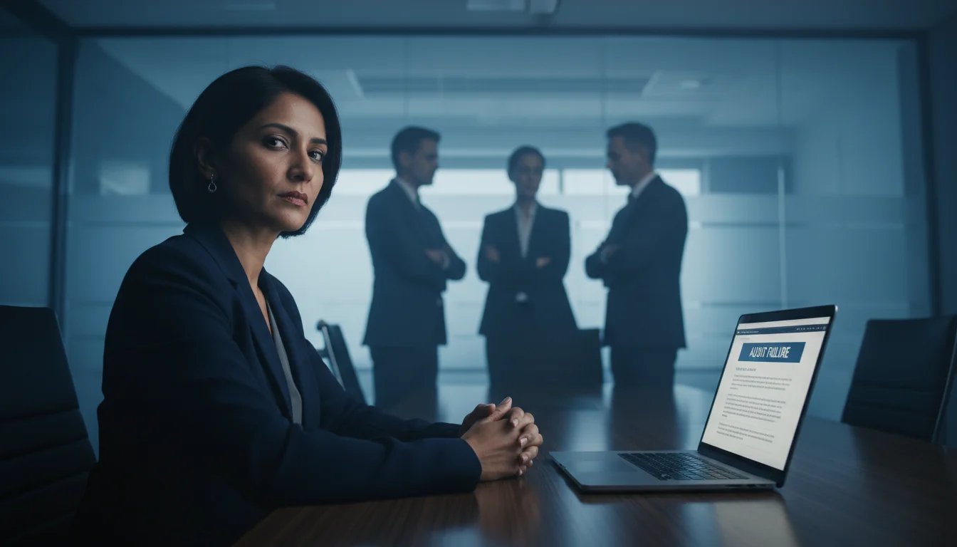 Security as negotiation-frustration and disconnect at the audit table.