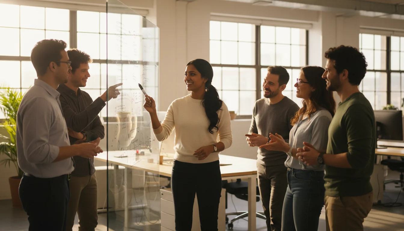 A new beginning - collaboration in an empowered team.