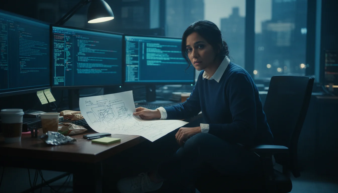 Invisible, critical work: the calm before the storm.