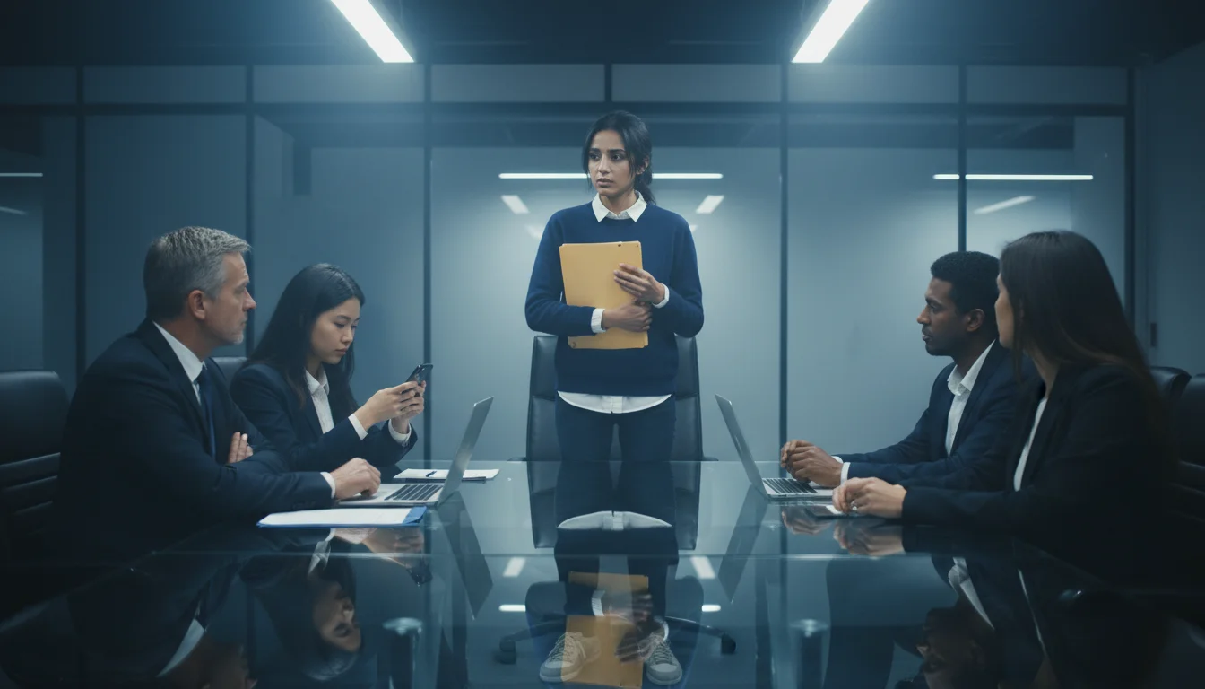 The bus factor: tension peaks as the system’s fragility is exposed.