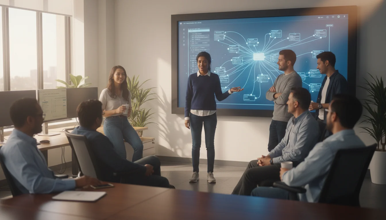 From invisible glue to shared platform: a team united around the system.